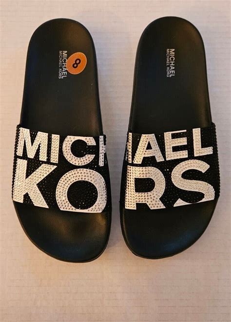 michael kors gilmore slide sandals|michael kors slides size 11.